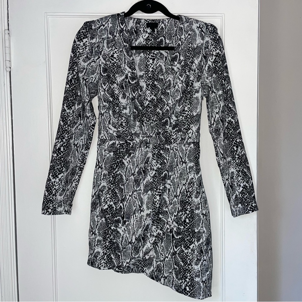 Nwot Revolve $220 Nbd Jamie Python Snake Print Mi… - image 3